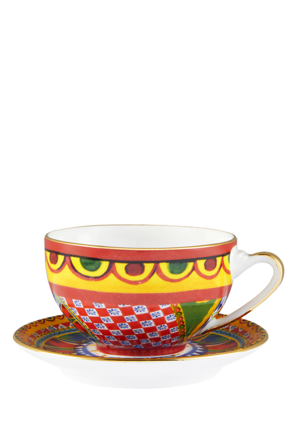 Sole Carretto Tea Cup & Saucer Set
